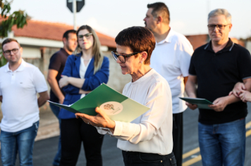 Foto - Inauguração de Pavimentação das Ruas Olinda e Palmiro Bertola - 21/08/2025