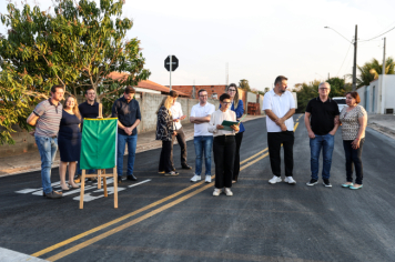 Foto - Inauguração de Pavimentação das Ruas Olinda e Palmiro Bertola - 21/08/2025