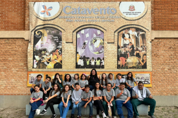 Alunos visitam o Museu Catavento